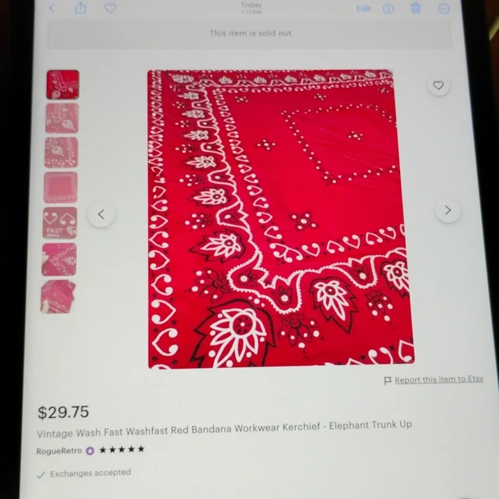 π PINK & White π―% COTTON Printed Bandana Scarf EPLVC WASHFAST COLORS - Picture 8 of 16